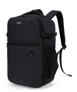Sac de Voyage ECOHUB pour Ryanair Noir 20L Portable, Salle d'Attente, Femme Homme