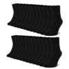 Chaussettes FALARY Homme Noir 43-46 Respirant Sport OEKO-TEX 39-42 35-38