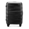 Valise WITTCHEN ARCO Line Noir | Sac de Voyage Polypropylène | Bagage Léger Serrure TSA | 4 Roulettes Pivotantes | Poign