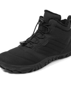 Chaussures d'hiver Argumub pour femmes, bottes pieds nus imperméables, idéales pour la marche et les promenades