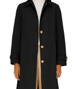 Orolay Femme Trench-Coat Coupe-Vent Mi-Long Écologique Réutilisé