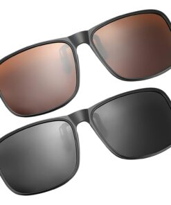 SLAXJN&EANCLÉ Lunettes De Soleil À Clip Pour Femmes, Lunettes De Soleil D'Extérieur De Protection Solaire, Lunettes De S