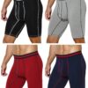 Boxer_hommes_long_doux_coton_stretch_sport_france(L-3XL) Boxer_hommes_long_doux_coton_stretch_sports sous-vêtements_fran