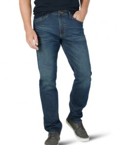 Jean Wrangler Authentics Athletique pour Homme avec Étirabilité dans Différents Scénarios de Wear