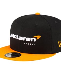 New Era 9Fifty Snapback Cap - McLaren Racing - Chapeau de style snapback pour hommes, qualité résistante au lavage, 100%