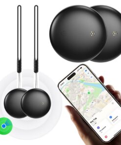Traceurs Localisateurs d'Objets Smart Tracker Tag - Batterie Remplaçable, Compatible iOS 1|5+, Traceur pour Clés/Valise/