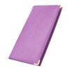 Charmoni Etui Porte chéquier avec carte crédit et pièce d'identité (C07 Mauve) pour hommeaffaires
