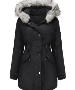 Vancavoo Manteau Hiver Chaude Femme Parka Doudoune Global Recycled Standard