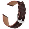 Wanme bracelet de Montre en Cuir 18mm 20mm 22mm,Quick Release,Bijou pour Homme et Femme