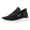 Skechers Summits High Range Baskets Homme Noir Gris Mesh EU 44