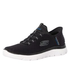 Skechers Summits High Range Baskets Homme Noir Gris Mesh EU 44