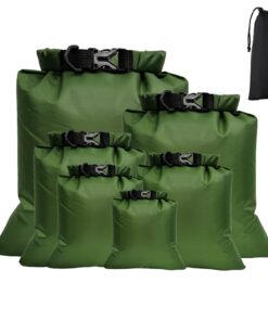 Sac Étanche TSLBW - Imperméable Pour Plongée et Voyage - Idéal Pour Plongeurs, Voyageurs et Campings - Pochette Sèche 6
