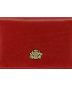 WITTCHEN Sac Rouge en Cuir de Grain - Collection Arizona, Pour Femme, Taille 7,5 x 11,5 cm, Modèle 10-2-052-3