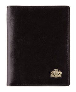 WITTCHEN Cas Noir en Cuir de Grain - Taille 12 x 9.5 cm - Collection Arizona | Meilleures Vendues