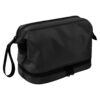 Pyuyan Sac de Toilette Étanche pour Femmes et Hommes - Trousse de Voyage avec Poche Zippée et Séparation Sèche-Humide