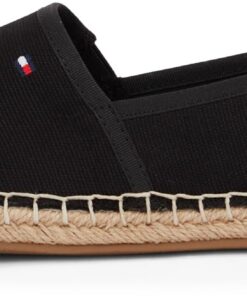 Tommy Hilfiger Femme Flag Canvas Espadrille Fw0fw08541 - Chaussures de mode - Femmes - Printemps/étés - Comfort et Mode