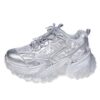 EricaT Chaussures de Sport à Paillettes Respirantes et Confortables pour Femmes en Escalade et Loisirs