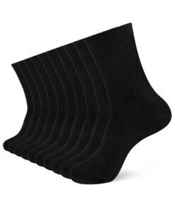 10 Paires de Chaussettes Classiques Comfortables Pour Hommes et Femmes | Chaussettes Oeko-Tex Standard 100 Pour Hommes
