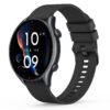 bracelet Amazfit GTR pour homme et femme - 22 mm - Silicone durable - Rechange pour Amazfit GTR 2 / 3 / 4 / Stratos 3