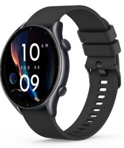bracelet Amazfit GTR pour homme et femme - 22 mm - Silicone durable - Rechange pour Amazfit GTR 2 / 3 / 4 / Stratos 3