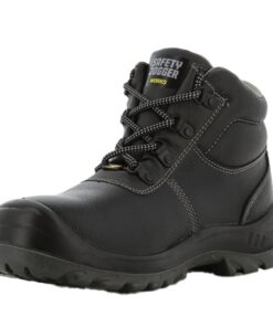 BESTBOY Bottes de sécurité industrielle Hommes et Femmes - SAFETY JOGGER -Protection pieds professionnels, EU 43, Noir