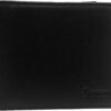 Charmoni Portefeuille Homme en Cuir Vachette Noir - Protection RFID
