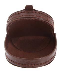 Charmoni Portefeuille en Cuir Véritablepour Homme - Multi Poches - Camel