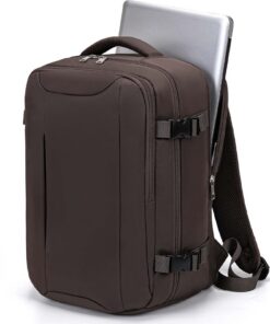 VMIKIV Sac à Dos Femme Homme pour Travail Randonnée Loisir 40x20x25 45x36x20 Ordinateur Portable Bagage Cabine Sac de Vo