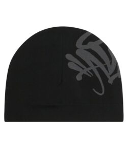 Syna World Casquette de Course à Pied Central CEE Noir et Gris pour Entraînement Sportif Respirant et Anti-UV 100% Coton