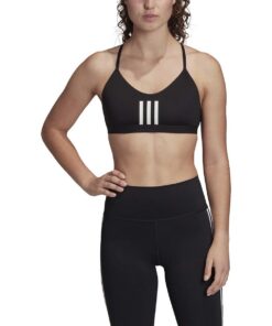 Adidas All Me À 3 Bandes en Maille - Soutien-Gorge pour Femme - Bien Porter Tout Au Long de la Journée - Sous-Vêtement É