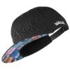 Nebelkind Casquette Snapback Unisex - Noir Réglable pour Homme/Femme - Style Streetwear Haut de Gamme