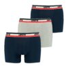 Levi's Lot de 3 Boxersavec Logo Pratiques pour Homme Cavaliers