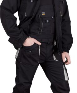 REISFORECO-B Pantalons Bib de Travail pour Homme | Pantalons de Sécurité | Cargo | Pantalons de Travail | Dungarees | Un