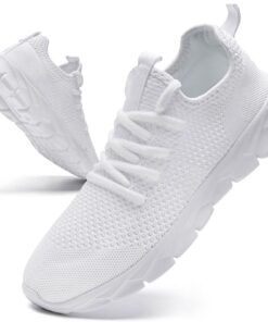 JUEQIBAA Baskets Hommes Chaussures De Course sur Route Respirant Confortable Jogging Athlétique