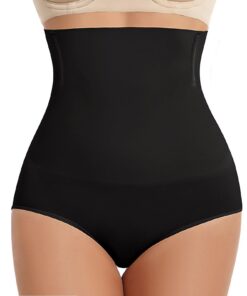 Tuopuda Shapewear Body Shaper - Culotte Gainante Femme Ventre Plat Invisible Taille Haute Gaine Amincissante Sculptante
