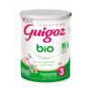 GUIGOZ BIO Croissance Lait de croissance en poudre pour enfants de 10 mois à 3 ans - Boîte de 800g EU Organic