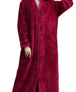 Robe de chambre Kinloy - Femme | Qualité supérieure | Confortable pour le quotidien | Idéale pour la maison | Manches lo