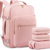 LOVEVOOK Sac à Dos de Voyage Femme Imperméable pour Ryanair OEKO-TEX STANDARD 100 LOVEVOOK Sac à Dos Voyage Cabine Avion