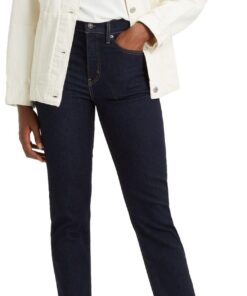Titre SEO optimisé : Jeans Levi's 724 High Rise Straight Femme Ergonomiques et Modales en Wash Stone 30x31