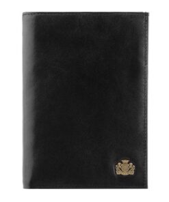 Portefeuille WITTCHEN Noir en Cuir de Grain 10.5 x 15 CM Verticale Collection Arizona 10-1-033-1