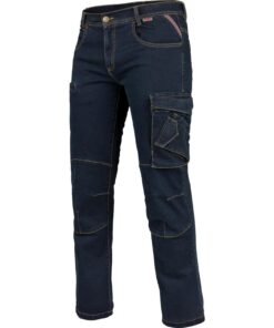 WüRTH MODYF Jeans de travail multipoches Stretchpour ouvriers industrielset travaux extérieursflexibles et confortablesM