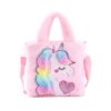 Peluche Licorne Hifot - Sac Bandoulière en Mousse Douce pour Filles Adolescentes - Blanc, Mignon et Pratique avec Sangle