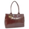 Catwalk Collection Kensington Grand Tote Bag Femme - Sac Épaule Porté - Fermeture Éclair - Sac de Travail - Mode Feminin