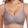 Soutien-gorge sans armature Husmeu V profond femme ajustablepush-up invisible sans couture