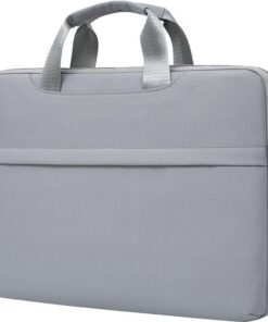 Sac pour Ordinateur Portable 15,6 Pouces - Mallette de Voyage Anti-Choc, Sac à Dos pour Etudiant/Professionnel, Gourde d