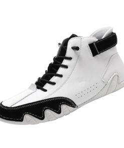 Chaussures pieds nus en cuir pour homme et femme - Chaussures de randonnée italiennes - Imperméables