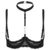RANRANN Femme Push-Up Soutien-Gorge Dentelle Sein Nu Top Braslette Halte-Neck 5XL S--VersionSexy et Comfortable Push-Up