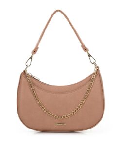 Sac à main WITTCHEN chic pour femme | Cuir écologique avec chaîne dorée | Sac soirée mini avec bandoulière