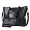 Meilleur BestoU Sac a Main pour Femmes en Cuir Bandoulière Grand Sacs Porte Cabas et Portefeuille