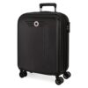 Valise rigide MOVOM noir 40x55x20 cmABS serrure combinéeBagage cabine pour voyage